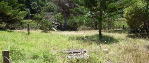 All that's left of the Bottom Camp now (photo taken in 2008)