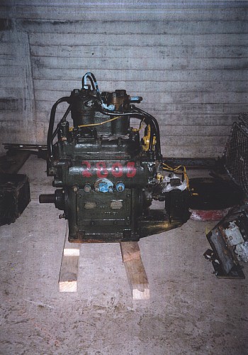 Pump-room parts: the hydraulic pump