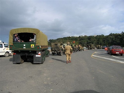 Landing some military hardware at Kennedy Point on the 60th anniversary of the D-DAy landings