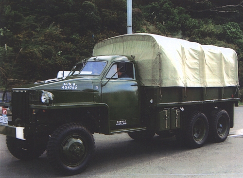 Military hardware landing at Kennedy Point, Waiheke Island, on the 60th anniversary of the D-Day landings.