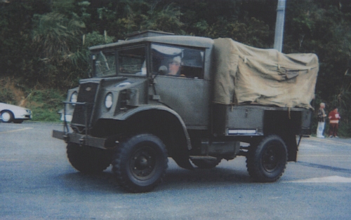 A Puddlejumper landing at Kennedy Point, Waiheke Island, on the 60th anniversary of the D-Day landings