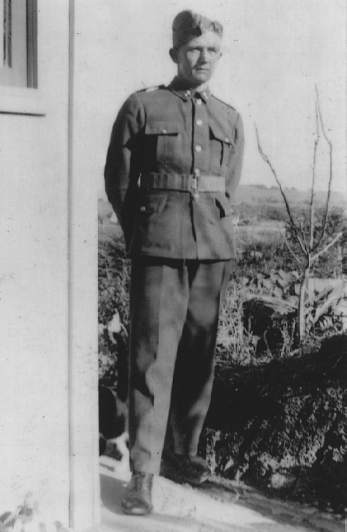 Roy Butler, 1941. He worked on construction and still live on Waiheke. He is now helping with restoration.